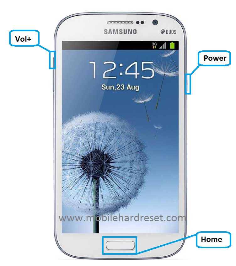 how to hard reset Samsung galaxy grand dous i9082