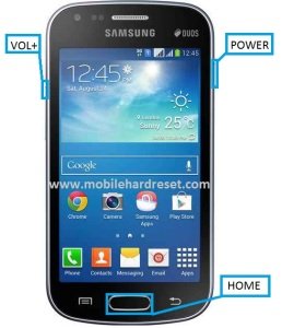 Samsung Galaxy X Hard Reset Key Samsung Galaxy X Hard Reset Key
