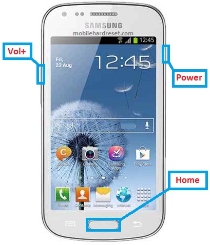 Samsung Galaxy Trend Plus S7580 Hard Reset