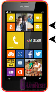 Nokia Lumia 635 hard reset