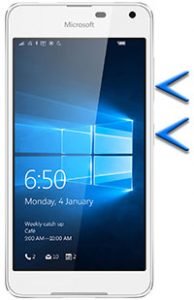 microsoft lumia 550 time show after lock off setting