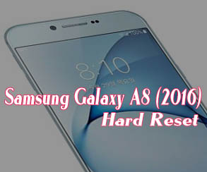 Samsung Galaxy A8 2016 hard reset